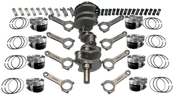 Manley Performance Stroker Kit Pistons, Crank, Rods 6.2,6.4 Hemi - Click Image to Close